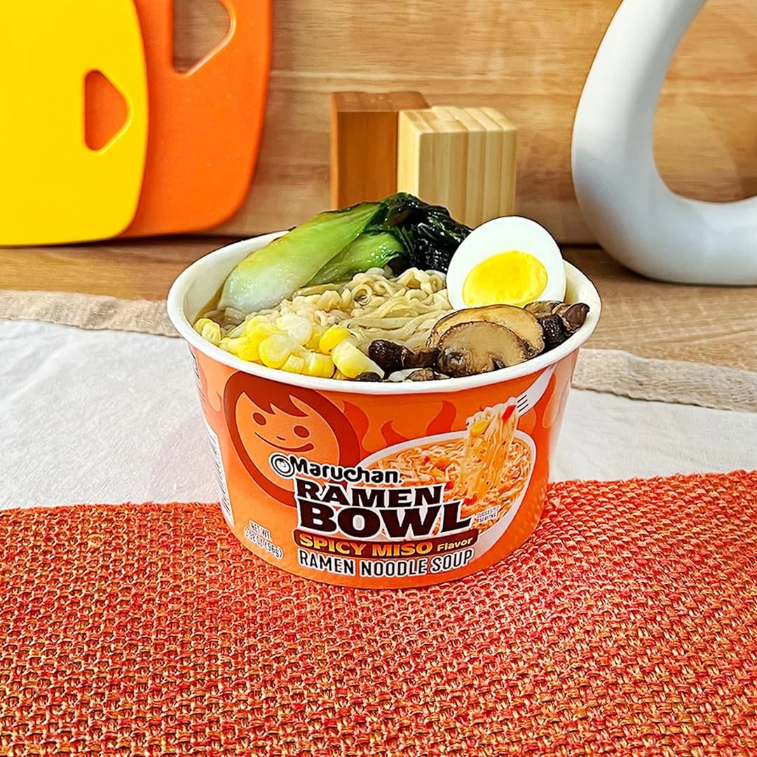 Maruchan Ramen Bowl Spicy Miso Flavor packaging