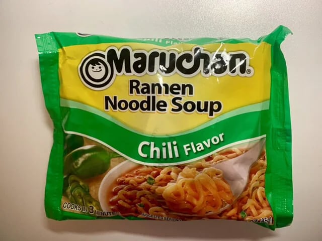 Maruchan Ramen Noodle Soup Chili Flavor packaging